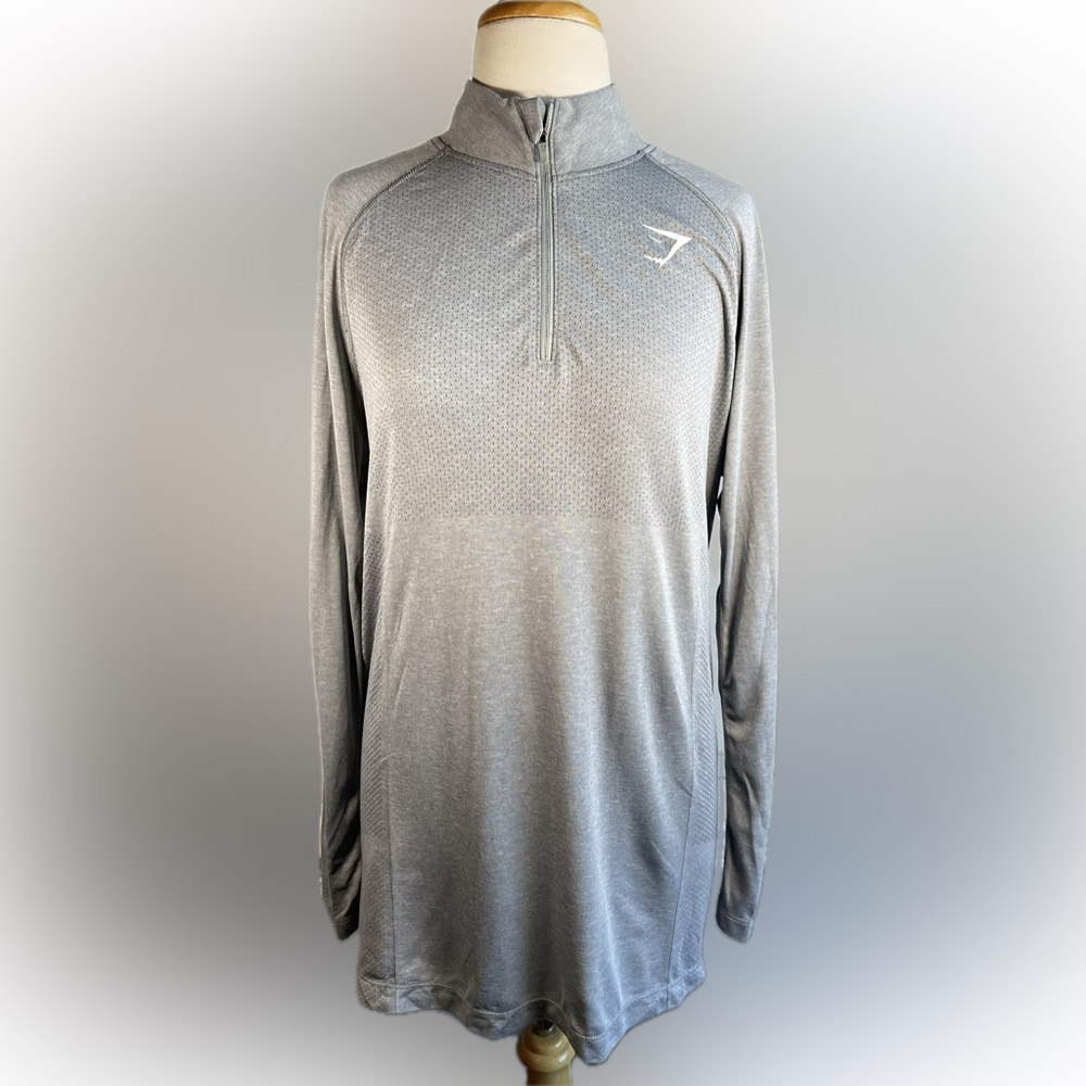 Gymshark VITAL LIGHT 1/4 ZIP Slim Fit